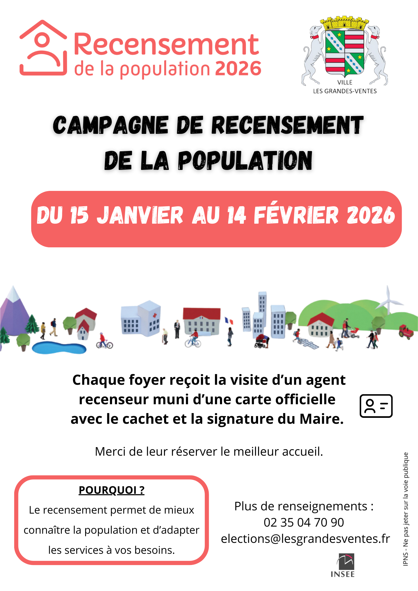 recensement de la population du 15 janvier au 14 février 2026