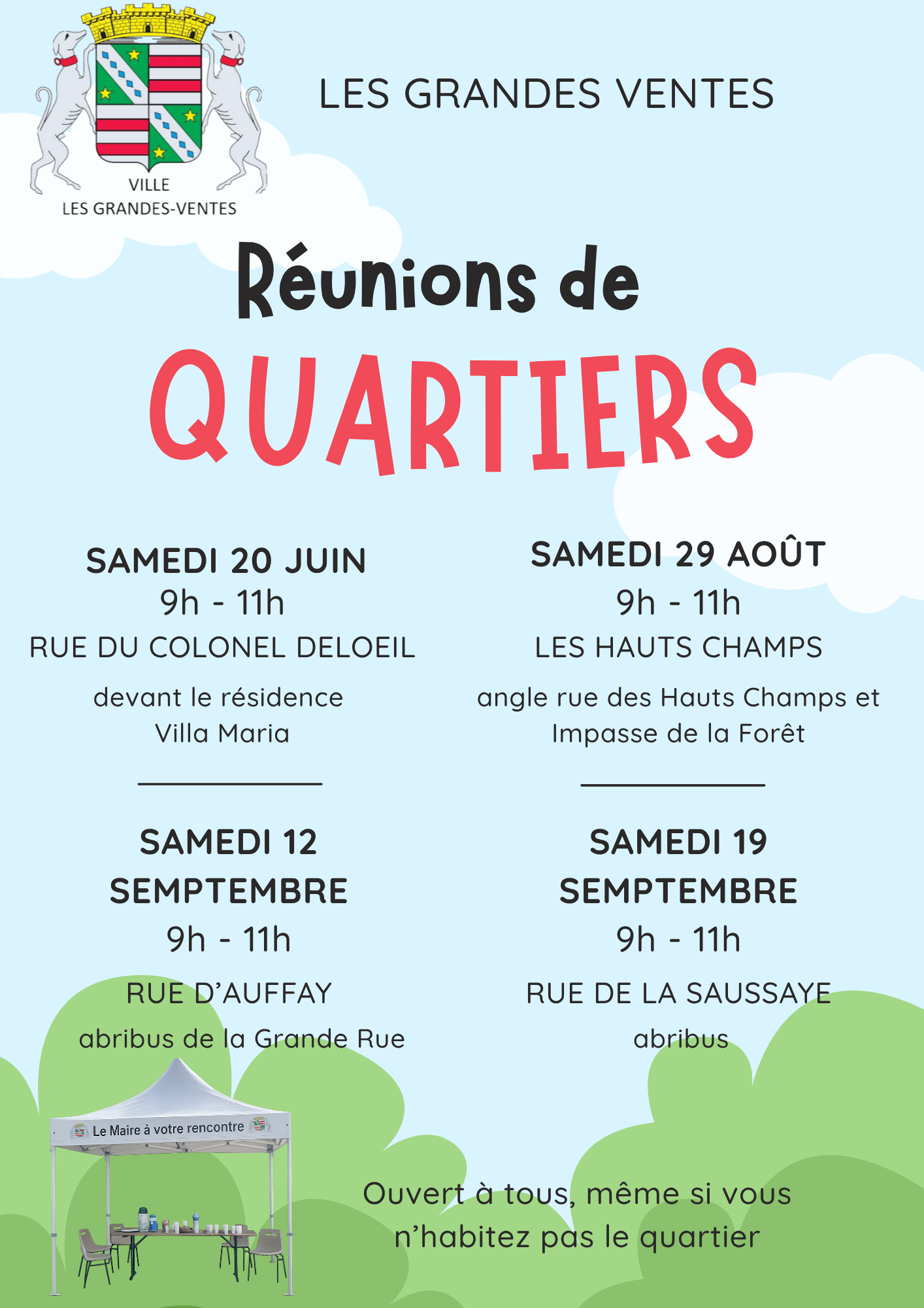Réunion De Quartiers 2026